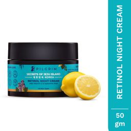 Retinol Night Cream with Vitamin C | Anti-ageing, Discover Youthful & Glowing Skin | For Wrinkles, Fine Lines | Dry, Acne Prone, Normal Skin | Men and Women | Korean Beauty | 50gm-image-10
