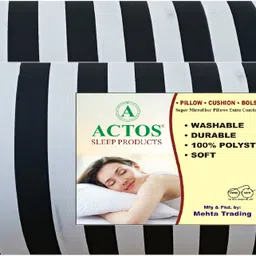 actos Round Microfibre Geometric Bolster Pack of 2-picture-25