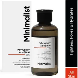 minimalist 3%PHA Face Toner- Oily Skin|Pore Tightening,Mild Exfoliating, Alcohol Free Toner Men & Women-picture-15