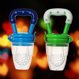 bzilo Pack of 2 Teether and Feeder/multicolor/Baby Product Teether and Feeder M_25 Feeder-picture-13