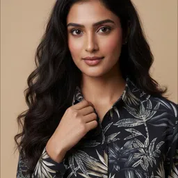 darvi Women Regular Fit Floral Print Casual Shirt image 4