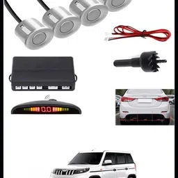 peeps store Car Premium 4 Silver Reverse Parking Sensor-AP25A914 Car Premium 4 Silver Reverse Parking Sensor-AP25A914 Parking Sensor-picture-13