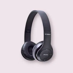 house of common Wireless Collapsible Headphones with Hurricane Bass_VZ Bluetooth & Wired Headset image 1