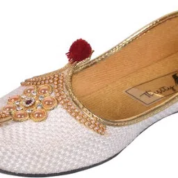thirsty crow Handcrafted Indian Wedding Juttis, Sherwani Jutti Traditional Ethnic Slip On For Men image 3