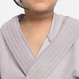 creeva Grey Small Bath Robe image 4