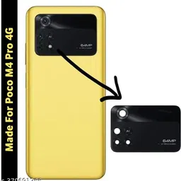 Tusail Back Camera Lens Glass Protector for POCO M4 Pro 4G image 2