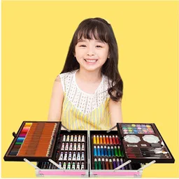 nanhe sharks Articult Artist Colour Set – Unicorn Color Box with Multiple Coloring Kit Sketch Pens Shaped Color Pencils image 4