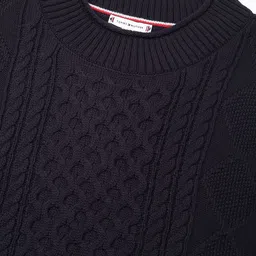 Tommy Hilfiger Women Self Design Pullover Sweaters image 3