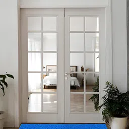 Kuber Industries Blue Water Absorbing Floor Mat image 3