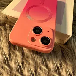 Luxury Kase Solid Printed iPhone 15 Back Case Mobile Accessories image 1