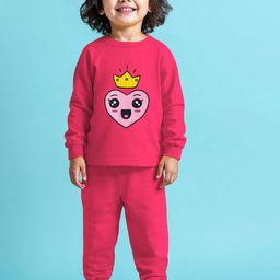 YK X Trampoline Unisex Kids Printed Night suit-picture-24