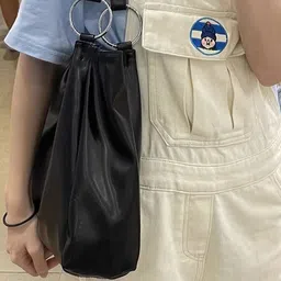 StyleCast Baguette Tote Bag With Tasselled-picture-19