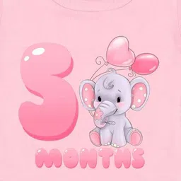 Arvesa 5 Month Baby Printed Bodysuit image 3