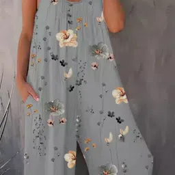 StyleCast Printed Basic Jumpsuit image 3