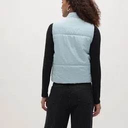 The Roadster Life Co. Mock Collar Reversible Padded Gilet image 3