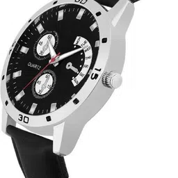 Miss Perfect Unisex Dial & Leather Straps Watch D981 image 2