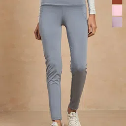 COLOR CAPITAL Women Pack of 4 Skin Fit Antimicrobial Tights-picture-18