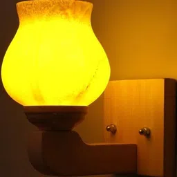 1ST TIME Yellow Solid Glass Traditional Cylinder Wall Lamps Wall Lamps-image-95