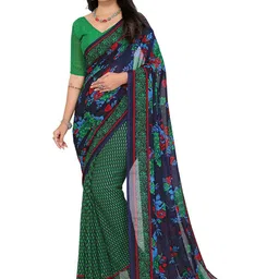 Moda Rapido Floral Printed Saree-image-5