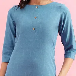 KALINI Women Colourblocked Kurta image 2