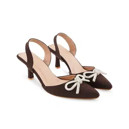 Froh Feet Kitten Pumps with Bows image 2