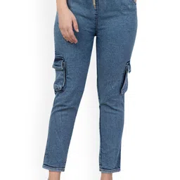 NEUNK Women Comfort Regular Fit Mid-Rise Stretchable Jeans-picture-20