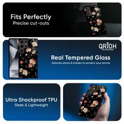 QRIOH Floral Printed Samsung Galaxy F16 5G Back Case Mobile Accessories image 5