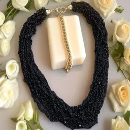 UNIVERSITY TRENDZ Gold-Plated Layered Necklace-image-87