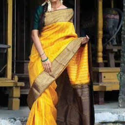 Visit Wear Woven Design Zari Pure Silk Banarasi Saree-picture-15