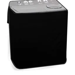 The Furnishing Tree Black Printed Washing Machine Cover-picture-37