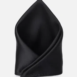 Van Heusen Men Black Coloured Pocket Square image 3
