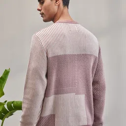 Mr Bowerbird Men Colourblocked Pullover image 4