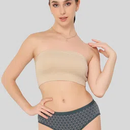 Glamoras Pack Of 3 Printed High-Rise Full-Coverage Hipster Briefs GL-PRINTEDPANTY-C004-S image 5