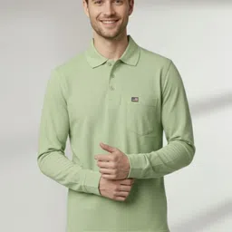 SANDPIPER Men Brand Logo Polo Collar Pockets T-shirt-picture-13