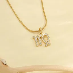 SALTY Pack of 2 Women Cosmic Zodiac Pendant - Virgo-picture-33