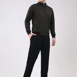 Monte Carlo Men Mock Collar Mid-Rise Tracksuit image 5