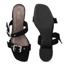 Inc 5 Women Block Mules with Buckles image 4
