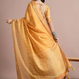 all about you Ethnic Motifs Zari Sungudi Saree image 5