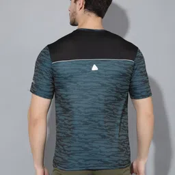 GREENLANDS Abstract Printed Round Neck Short Sleeves Sports T-shirt image 5