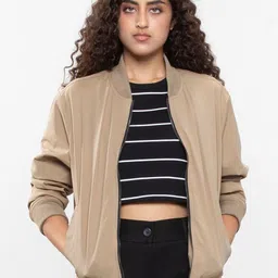LOVE PANGOLIN Women Lightweight Bomber Jacket-picture-31
