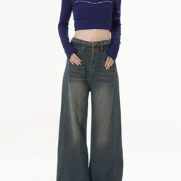 StyleCast x Revolte Women Regular Fit Mid-Rise Light Fade Jeans image 2