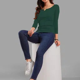 Maheshvi Ribbed Fitted Top image 4