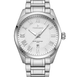 TORNADO Classic Analogue Men Dial & Stainless Steel Bracelet Style Straps Watch T8007-SBSW-image-33