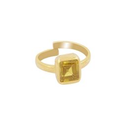GenZcomplex Gold-Plated Brass Finger Ring-picture-14