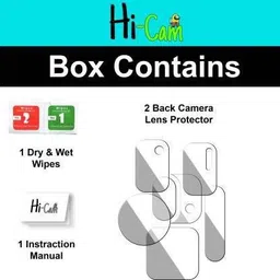 Hi-Cam Back Camera Lens Glass Protector for Poco M4 Pro image 3