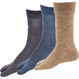 Akeeta Women Pack Of 3 Pair Cotton Calf-Length Socks-image-12