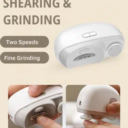 SIGNAXO NailEase 2-in-1 Electric Nail Clipper & File Quiet image 4