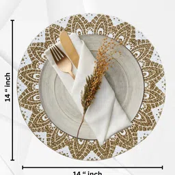 ROUGH ROAD STORE Set of 2 Handmade Rib Style Cotton Table Placemats image 3