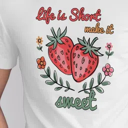 Seekbuylove Men Typography Printed Bio Finish T-shirt image 5