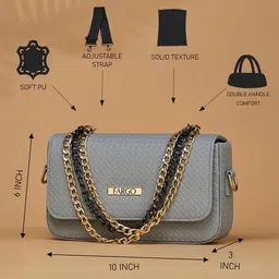 FARGO PU Shopper Sling Bag image 3